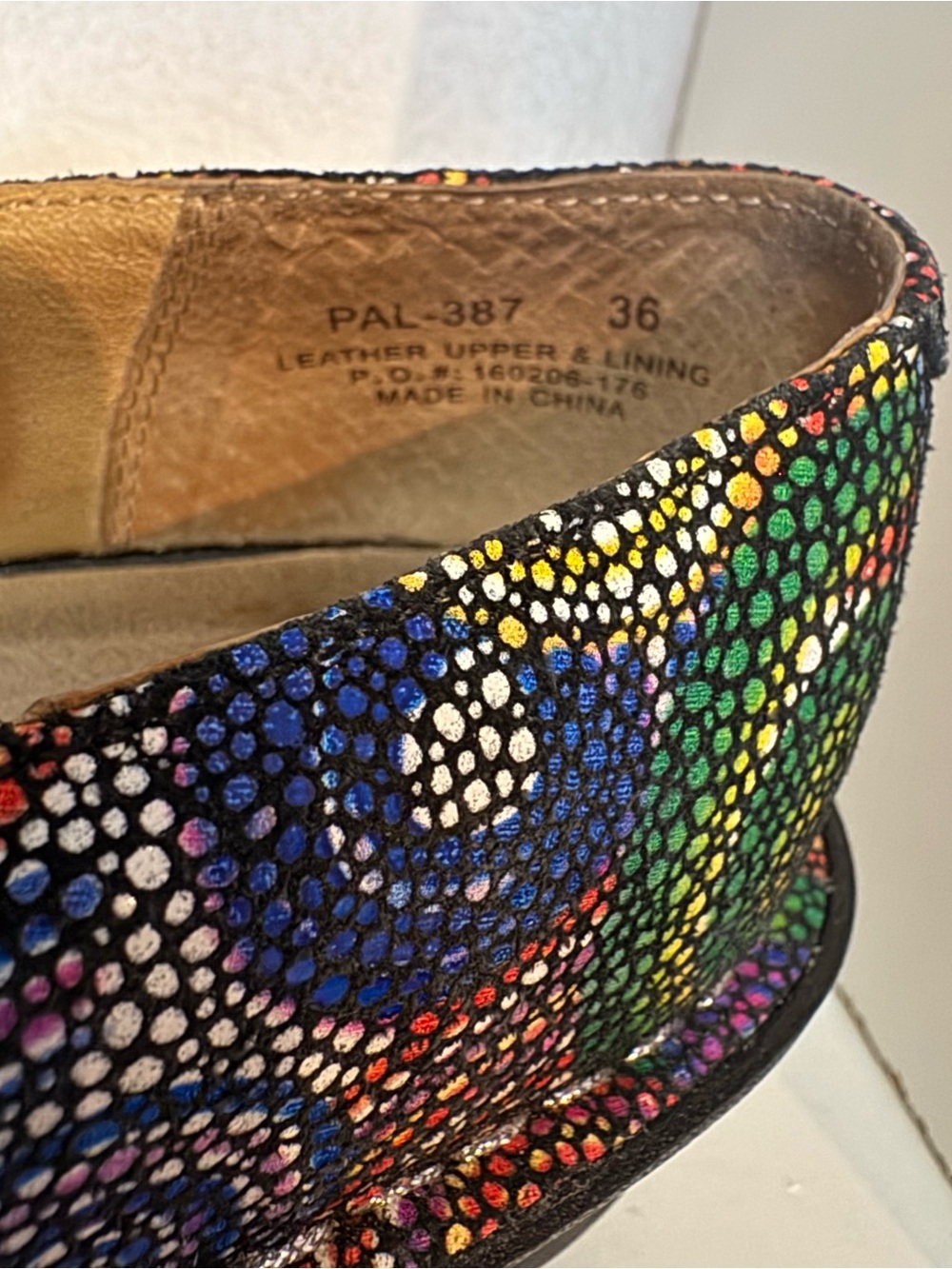Alegria Womens Multicolor Leather Mary Jane Clogs Shoes Size 6 Colorful Comfort - Picture 12 of 14